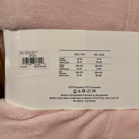 Calvin Klein Robe / Loungewear - Picture 3 of 3